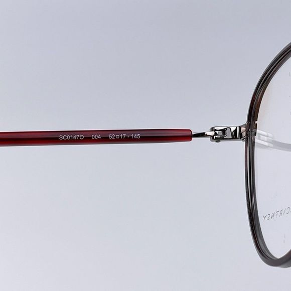 🔥 Stella McCartney SC0147O 004 Eyeglasses Ruthenium Round Metal Women - Picture 8 of 9